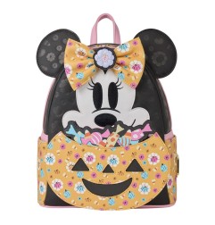 Disney - By Loungefly Mini Backpack Minnie Mouse Pumpkin
