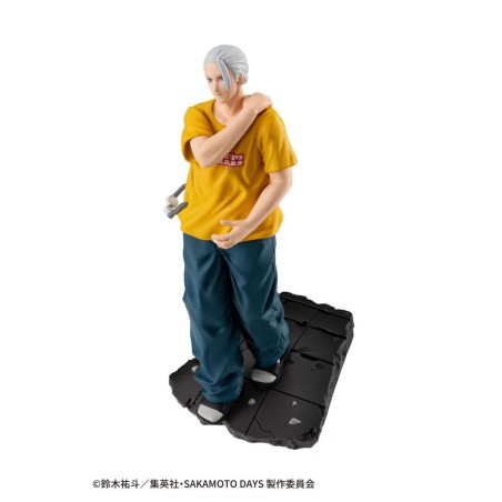 Sakamoto Days  - Pack 4 trading figures Sakamoto Days Petitrama EX Series Cut Out Scenes Set 9 cm
