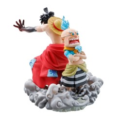 One Piece - Petitrama PVC Mini Statue Logbox Re Birth Wanokuni Vol. 2 Set 9 cm