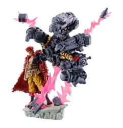 One Piece -  Set de 4 figurines One Piece Petitrama Logbox Re Birth Wanokuni Vol. 2 Set 9 cm