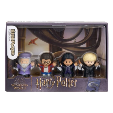 Harry Potter et le Prince de sang-mêlé - Pack 4 mini figurines Fisher-Price Little People Collector 7 cm