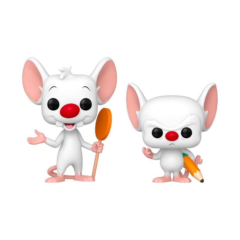 Animaniacs - Pack 2 figurines POP! Pinky & The Brain 9 cm
