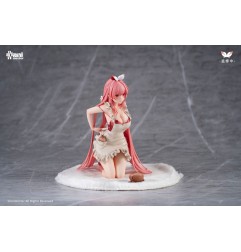 Original Character - Statue 1/7 White Rabbit Rosu 16 cm