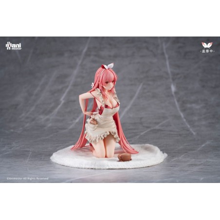 Original Character - Statue 1/7 White Rabbit Rosu 16 cm