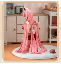 Original Character - Statue 1/7 White Rabbit Rosu 16 cm