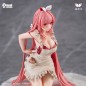 Original Character - Statue 1/7 White Rabbit Rosu 16 cm