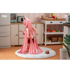 Original Character - Statue 1/7 White Rabbit Rosu 16 cm