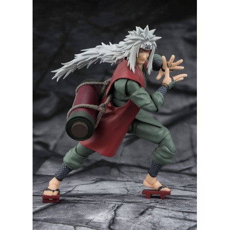 Naruto - Figurine S.H.Figuarts Jiraiya Hidden Leaf Heroic Master Sage (Sage Mode Set) 17 cm