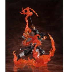 Demon Slayer: Kimetsu no Yaiba - FiguartsZERO PVC Statue Kamado Tanjiro (Kyojuro Rengoku's Sword Guard Ver.) 19 cm