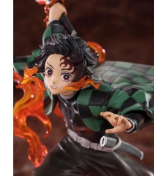 Demon Slayer: Kimetsu no Yaiba - Statuette FiguartsZERO Kamado Tanjiro (Kyojuro Rengoku's Sword Guard Ver.) 19 cm