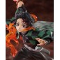 Demon Slayer: Kimetsu no Yaiba - Statuette FiguartsZERO Kamado Tanjiro (Kyojuro Rengoku's Sword Guard Ver.) 19 cm