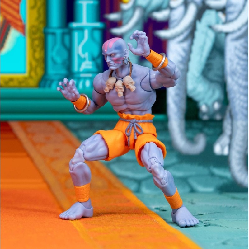 Street Fighter - Ultra  II: The Final Challengers Action Figure 1/12 Dhalsim Deluxe 15 cm