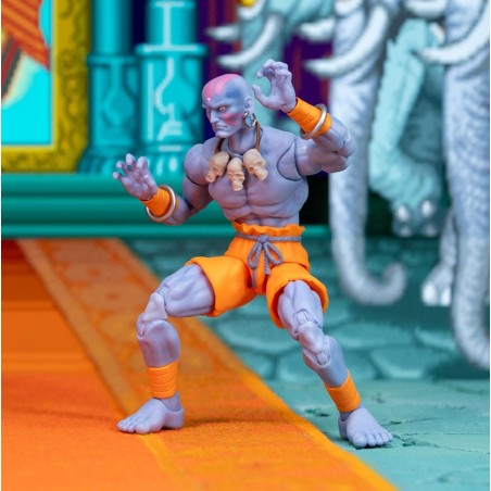 Street Fighter - Ultra  II: The Final Challengers Action Figure 1/12 Dhalsim Deluxe 15 cm