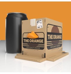 Metal Gear Solid - Figurine Tubbz The Orange Box Boxed Edition 10 cm