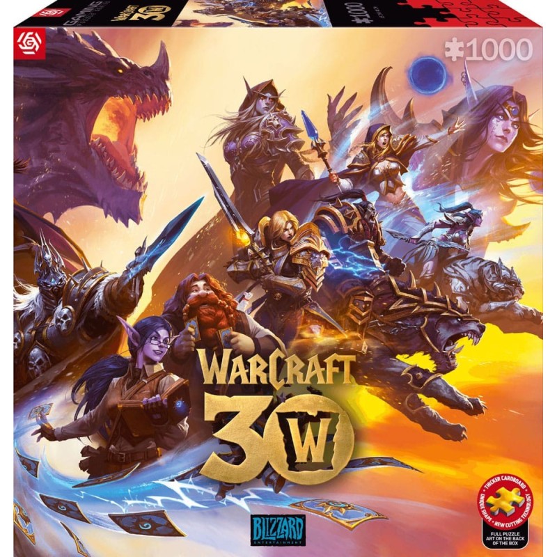 World of Warcraft - Puzzle 30th Anniversary (1000 pieces) World of Warcraft - Puzzle 30th Anniversary (1000 pieces)