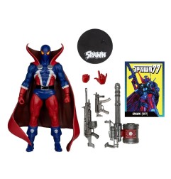 Spawn - Page Punchers Action Figure  1977 Red and Blue (Chase) Red Platinum Edition 18 cm