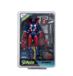 Spawn Page Punchers - Figurine Spawn 1977 Red and Blue (Chase) Red Platinum Edition 18 cm