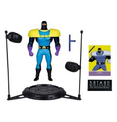 Batman: The Animated Series DC Direct - Figurine Build-A Wave 5 Lock-Up Black Light Edition (Gold Label) 15 cm