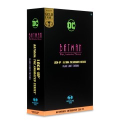 DC Comics - Batman: The Animated Series DC Direct Build-A Action Figures Wave 5 Lock-Up Black Light Edition (Gold Label) 15 cm