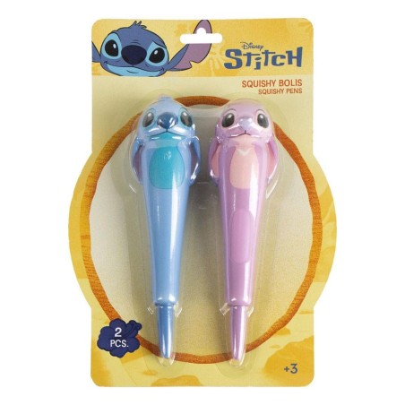 Lilo & Stitch - Pack 2 stylos à bille Lilo & Stitch Squishy