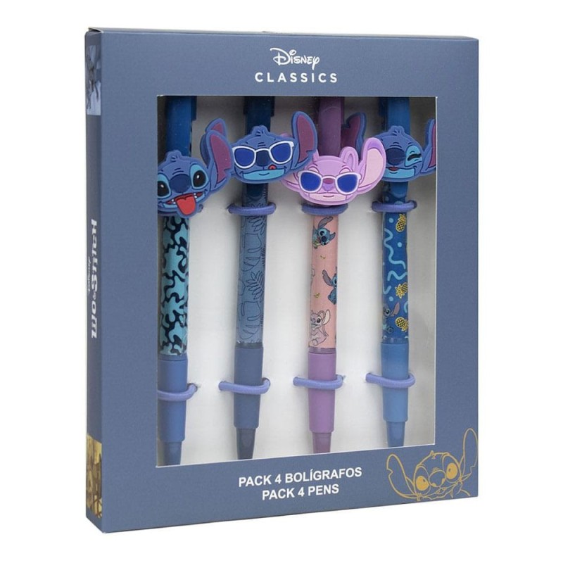 Lilo & Stitch - Loli & Stitch ball pen 4-Pack Lilo & Stitch - Loli & Stitch ball pen 4-Pack