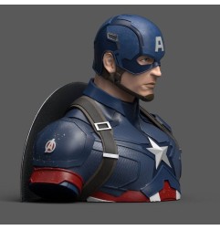 Avengers Endgame - Buste / tirelire Captain America 20 cm