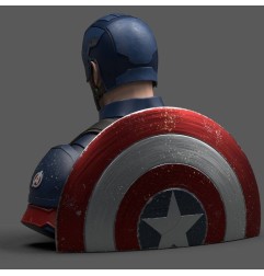 Avengers Endgame - Buste / tirelire Captain America 20 cm
