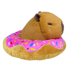 Capybara - Peluche Capybara Donut 22 cm