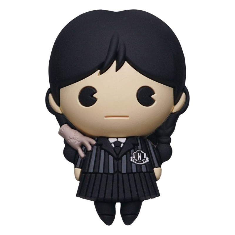 Mercredi - Aimant 3D Mercredi avec La Chose