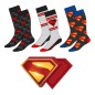 DC Comics - Pack 3 paires de chaussettes Superman 38-45