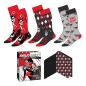DC Comics - Socks 3-Pack Harley Quinn 36-43 DC Comics - Socks 3-Pack Harley Quinn 36-43