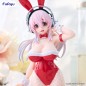 Super Sonico - Statuette BiCute Bunnies Red Color Ver. 30 cm