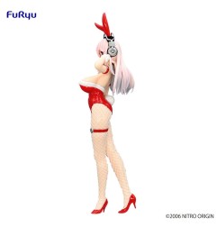 Super Sonico - Statuette BiCute Bunnies Red Color Ver. 30 cm