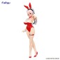 Super Sonico - Statuette BiCute Bunnies Red Color Ver. 30 cm
