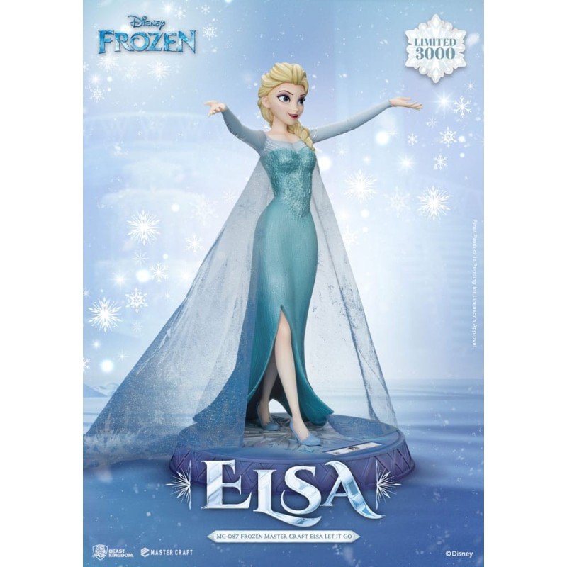 La Reine des neiges - Statuette Master Craft Elsa Let It Go 40 cm