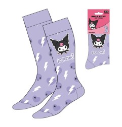 Sanrio - Paire de Chaussettes Kuromi Purple 36-43