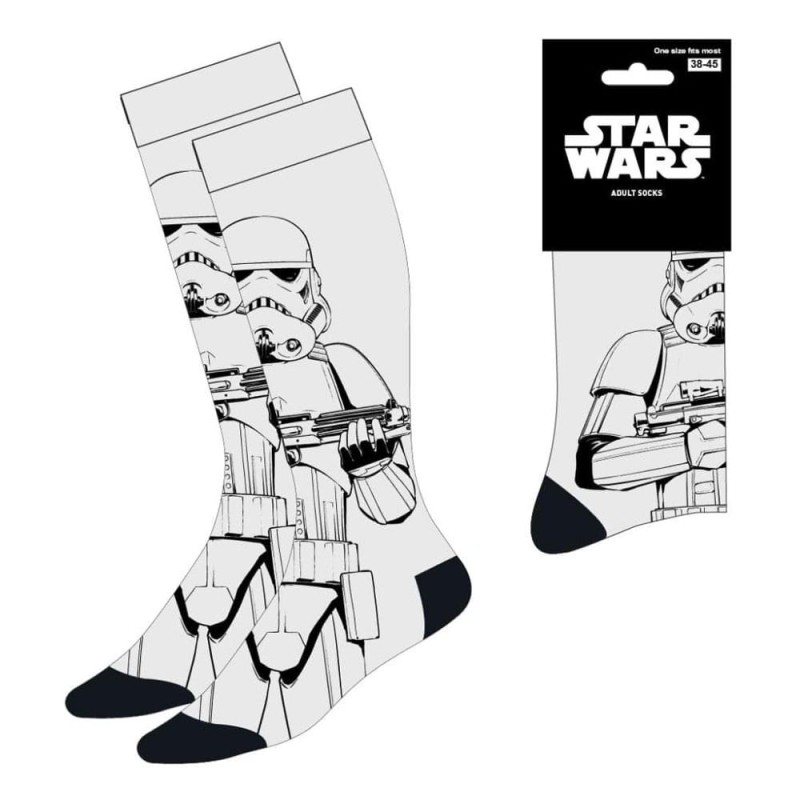 Star Wars - Socks Stormtrooper 38-45 Star Wars - Socks Stormtrooper 38-45