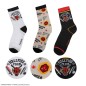 Stranger Things - Pack 3 Paires de chaussettes Hellfire Club Stranger Things - Pack 3 Paires de chaussettes Hellfire Club