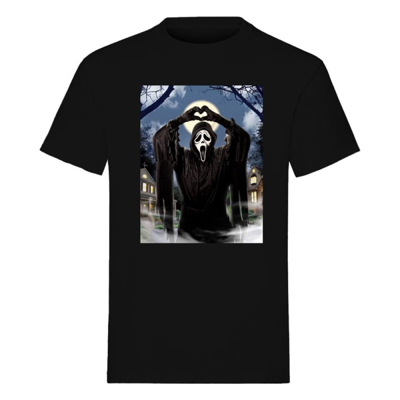 Scream - T-Shirt Ghost Face Hearts Scream - T-Shirt Ghost Face Hearts