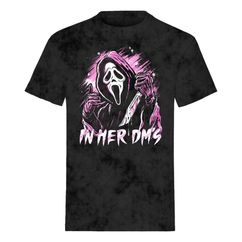 Scream - T-Shirt Ghost Face In her DM's Scream - T-Shirt Ghost Face In her DM's