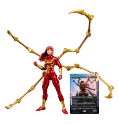Marvel - Legends Magic: The Gathering Action Figure Mary Jane Watson (Iron Spider) (plus Exclusive Foil Card) 15 cm