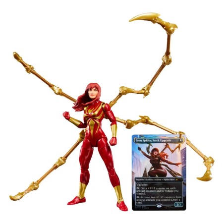 Marvel - Legends Magic: The Gathering Action Figure Mary Jane Watson (Iron Spider) (plus Exclusive Foil Card) 15 cm