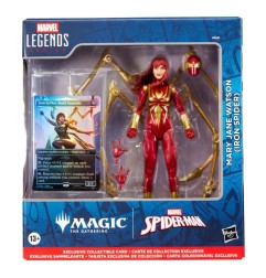 Marvel - Legends Magic: The Gathering Action Figure Mary Jane Watson (Iron Spider) (plus Exclusive Foil Card) 15 cm