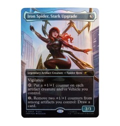 Marvel Legends Magic: The Gathering - Figurine Mary Jane Watson (Iron Spider) (avec carte premium exclusive) 15 cm