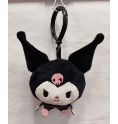 Sanrio - Plush Keychain Kuromi 12 cm
