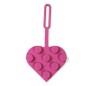 LEGO - Minifigures Luggage tag Heart Rosa 10 cm