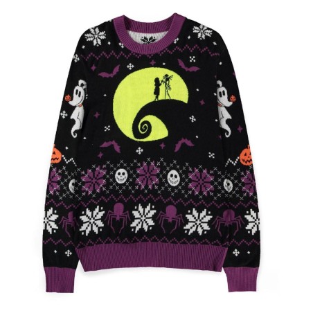 Nightmare before Christmas - Nightmare Before Christmas Sweat Glow in the Dark (Christmas Jumper) Size XL