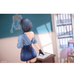 Original Character - PVC Statue 1/6 Toutotsu ni Nugidasu Tennen Bijutsu Kyoushi Rumi Illustration by Keso Shirou 28 cm
