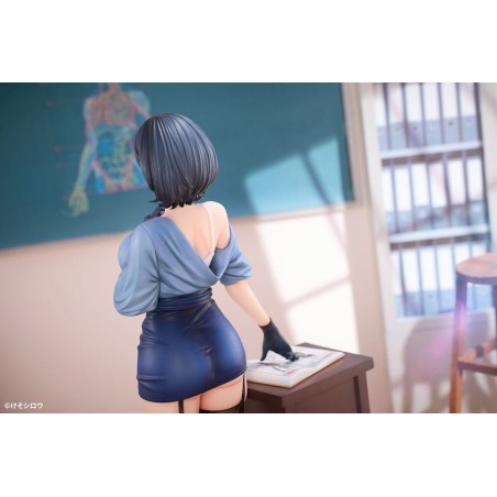 Original Character - PVC Statue 1/6 Toutotsu ni Nugidasu Tennen Bijutsu Kyoushi Rumi Illustration by Keso Shirou 28 cm