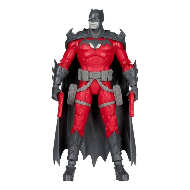 DC Multiverse - Figurine Batman (Flashpoint) (Black & White Accent Edition) (Gold Label) 18 cm